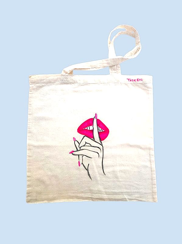 Tote bag Enough
