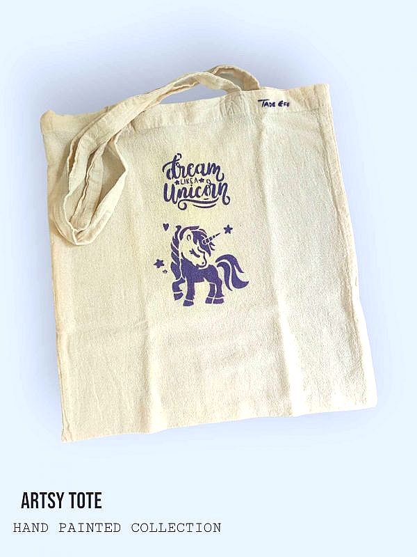 Dream like a unicorn Artsy Tote Bag