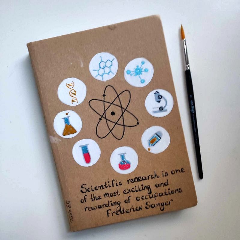 Custom ημερολόγιο Chemistry