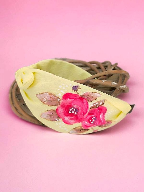 Peonies headband